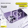 Baseus Magnetic Charging Case for IPhone 14, Premium MagSafe Compatible Ultra-Thin Airbag Shockproof Phone Case, Transparent