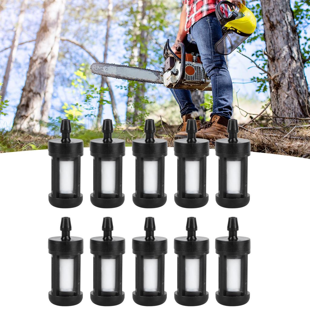 10 Stück Kraftstofffilter passend für Stihl 0000‑350‑3502 FS38 FS46 FS55 FS55R FS55RC Kettensäge