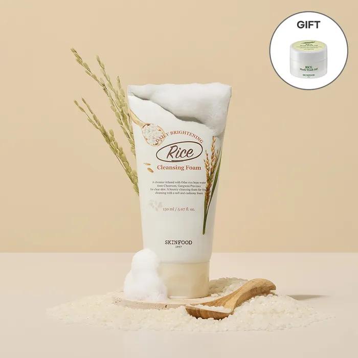 Rice Daily Brightening Cleansing Foam