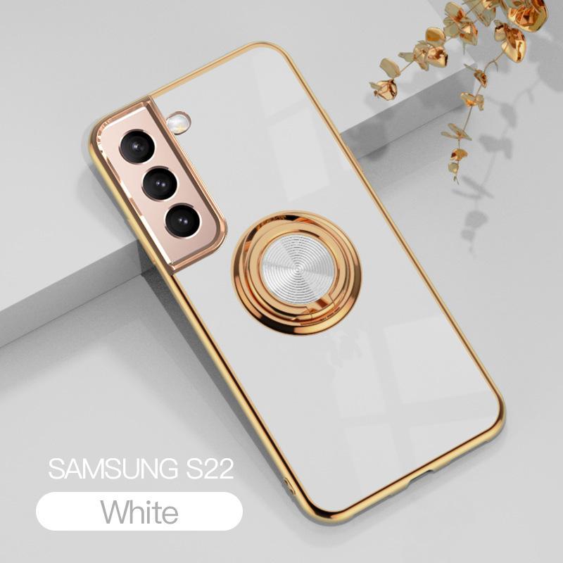 Samsung S11Ultra mobile phone case A11 electroplated 11 ring buckle s11plus magnetic car S11ultra