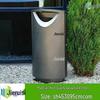 Stainless Steel Outdoor Trash Bin for Hotels, Parks, and Malls