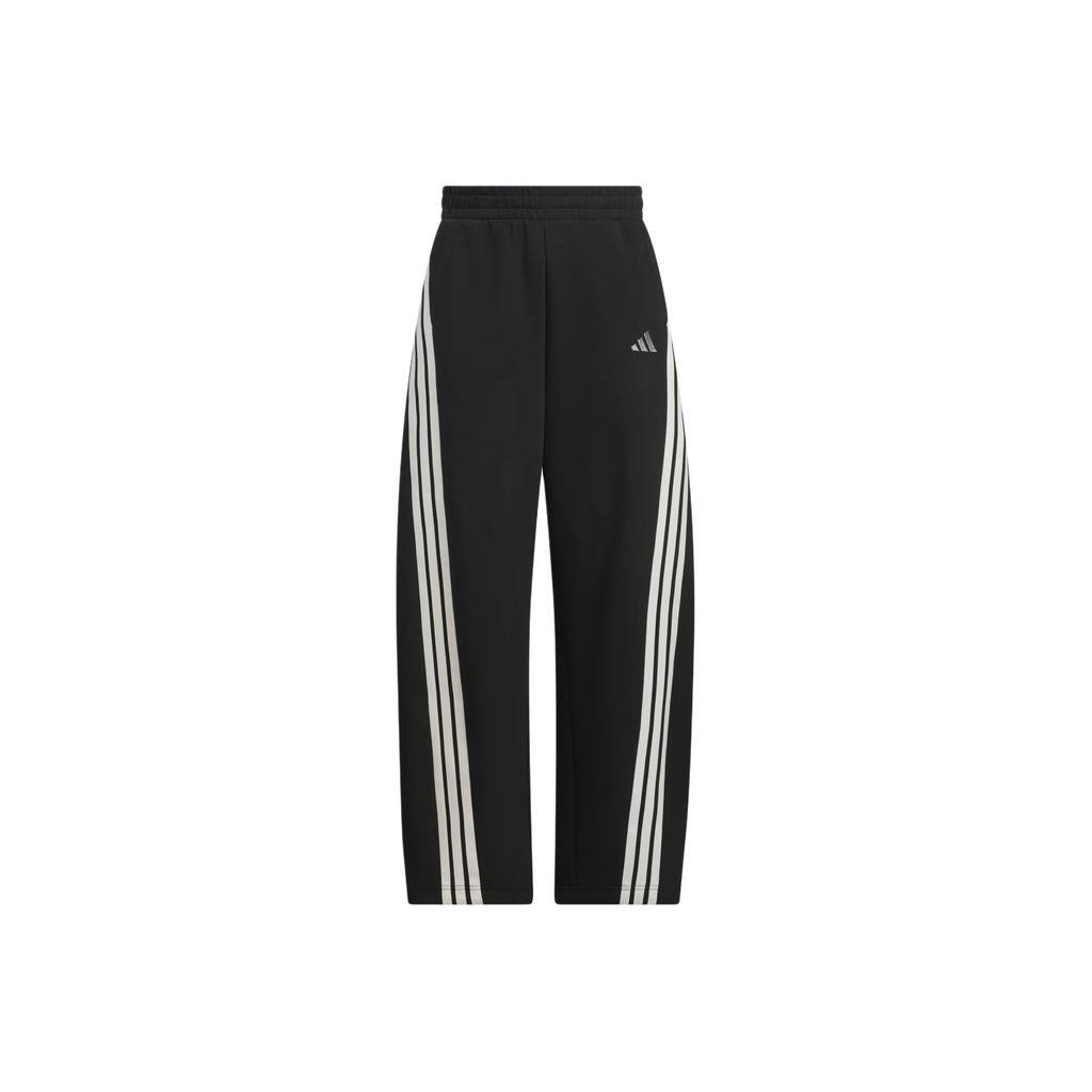 Adidas Story Double Knit Banana Pant Loose Fit Sports Banana Stripe Casual Pants Women Pants KB8998