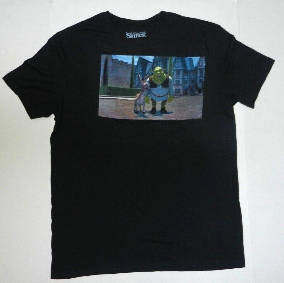 26 Shrek Movie Short Sleeve Shrek Donkey Graphic T-Shirt New Unisex T-Shirt XXXL