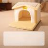 Pet Nest Closed Cat House Winter Warm Winter Cat Small Dog Kennel Four Seasons Universal Removable Nest Washing Pad