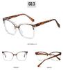 TR HD Cat Eye Anti-Blue Light Glasses: Stylish European and American Color Block Trend