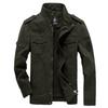 Nuova Giacca da Uomo Militare in Cotone con Pile Attrezzi Taglia Grande Giacca Tendenza da Uomo