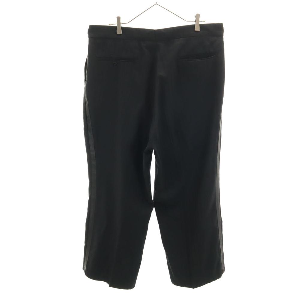 after six 70s Made in USA Vintage Slacks pants 42-3-4 black Biggs Men's Used