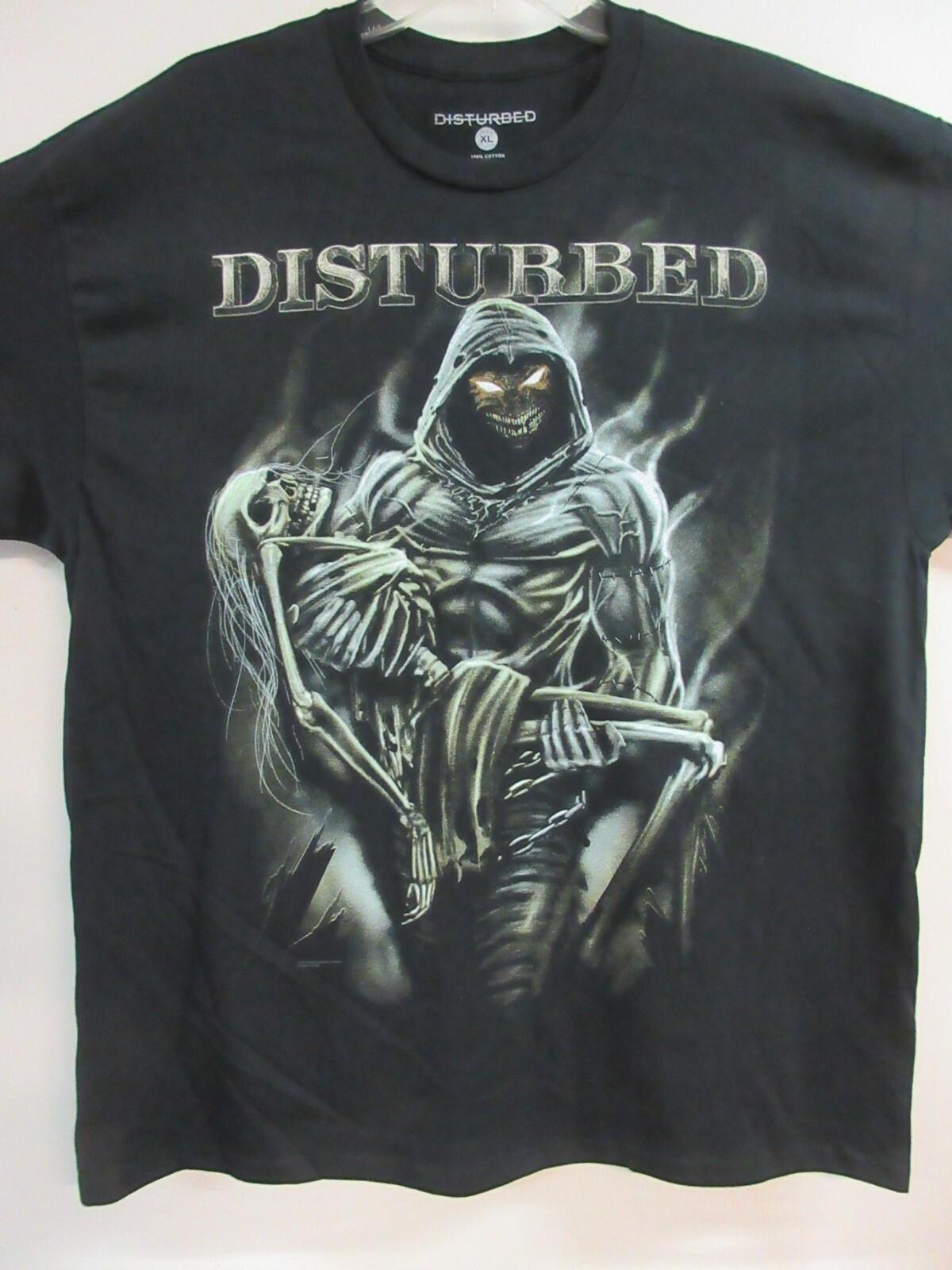 DISTURBED OFFICIAL MERCH 2023 LOST SOULS BAND CONCERT MUSIC T- EXTRA LARGE Unisex T-Shirt XXXXL