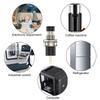 20pcs 1A 250VAC SPST Mini Pushbutton Switches Normally Open(NO) Black & Red Cap Momentary Push Button Switch