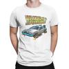 Men's T-Shirts Back To The Future Retro Vintage 100% Cotton Tee Shirt Short Sleeve T Shirts Round Neck Clothes Gift Idea
