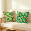 print pattern Avocado print Cushion Cover Decorative Cushion Cushions Covers Cover Sofa 50x50 Pillow 4 Piece 45x45 40x40