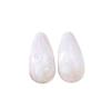 Stainless Steel Enamel Water Drop Earrings - Light Luxury Sweet Style for Women