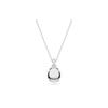 Swarovski Sublima Pendant Necklace with Meteorite Pattern Women's Silver 5683446
