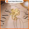 Skyrim Stainless Steel Gold Color Flower Ring Women Bohemian Open Rings Fashion Aesthetic Jewelry Wedding Gift Wholesale