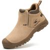 New Men Safety Shoes Composite Toe Insulated 6KV Man's Welder Shoes Anti-spark Anti-stab Work Safety Boots Male Protective Boots