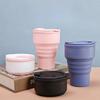 Silicone Collapsible Coffee Cup Portable Travel Mug Office Gift Foldable Water Bottle