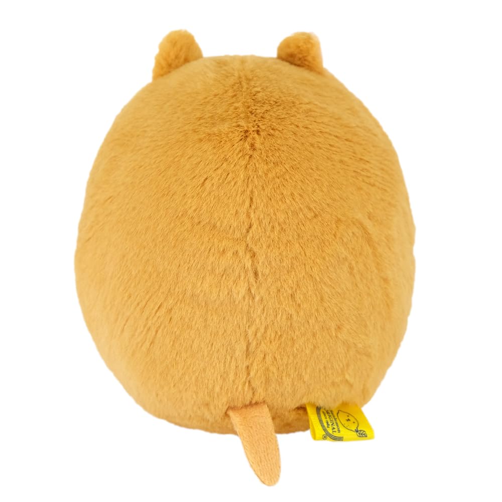Sunlemon Pam Pam Plush Small 10 x x Cute and Toy, Hamster, BR, 9.5 11cm, Round, Brown, Palm-Sized, P-1013