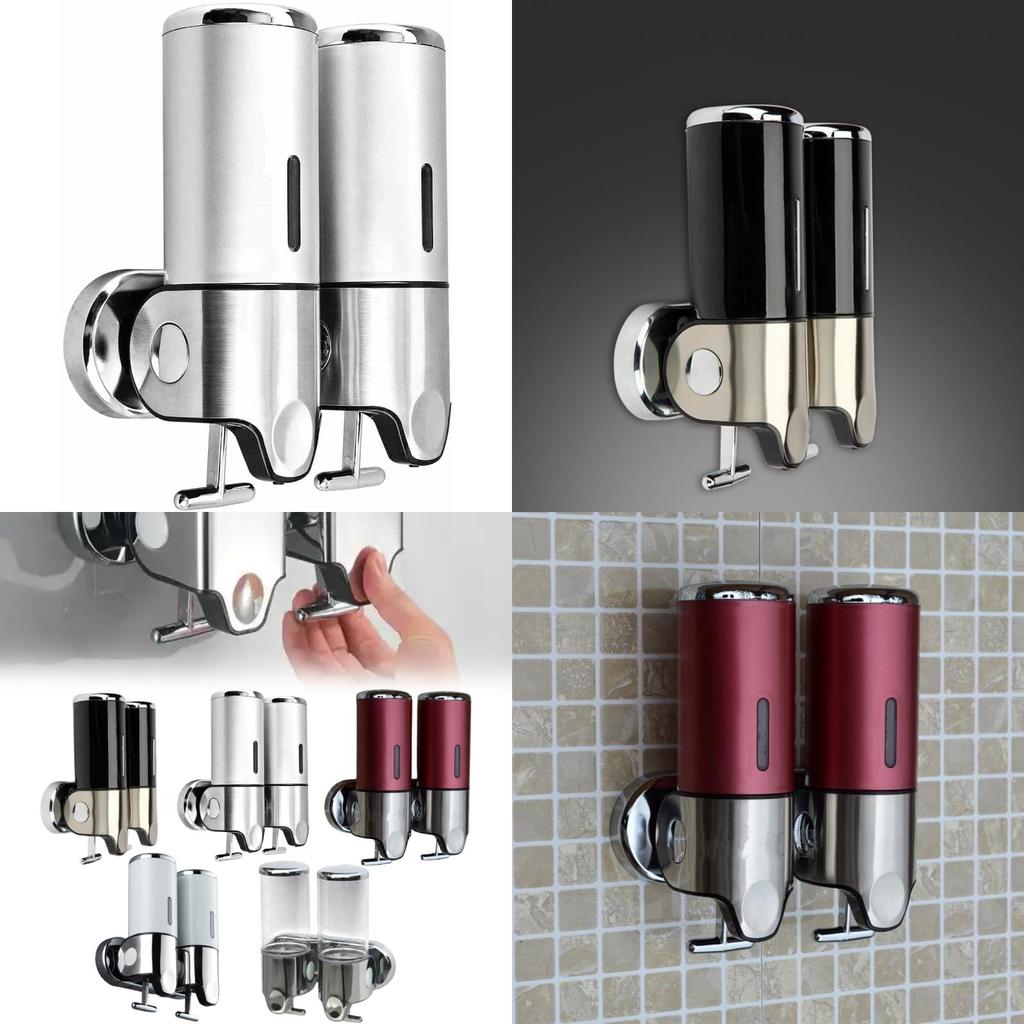 Sleek Abs Single And Double Tub Soap Dispenser With Manual Push For Commercial Bathrooms