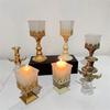 Elegant Iron Candle Holders Classical Design Candlestick Holders for Weddings Parties and Dinners Decors Accessory