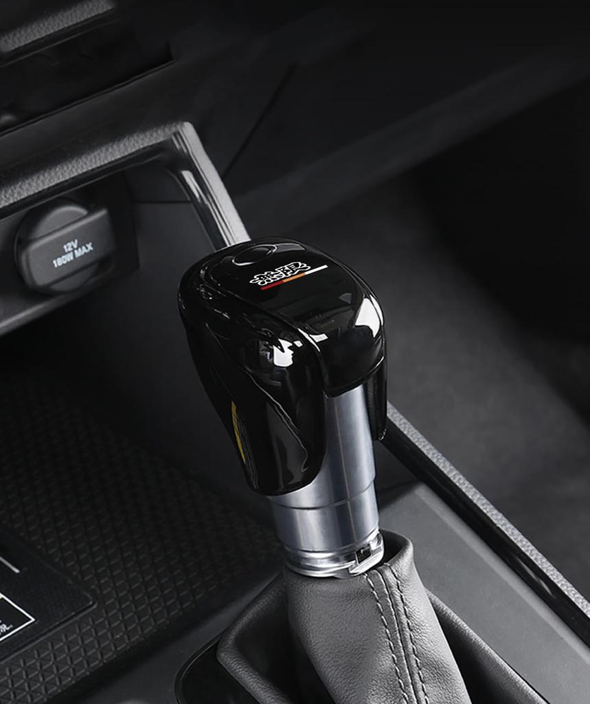 Honda Mugen Kryt hlavice řadicí páky Pro Vezel Fit Accord Civic Exkluzivní kryt rukojeti řadicí páky Karbon Styl ABS Díly interiéru Příslušenství Ochrana před nečistotami Auto