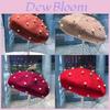 Vintage Mesh Beret Hat For Women With Warmth And Stylish Retro Design For Fall And Winter Wear
