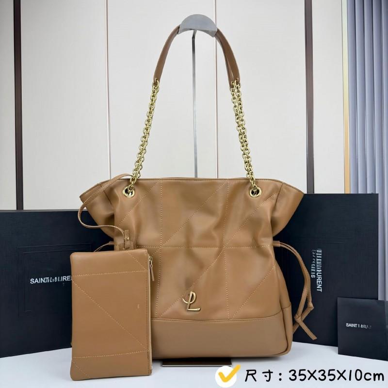 

Y Grid Chain Tote Bag Women Large Capacity Single Shoulder Crossbody High-end Fashionable 35x35x10