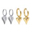 Fashion Forward Heart Ear Rings Heart Huggie Hoop Earrings for Fashion Lovers
