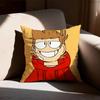 Anime Eddsworld Tord Pillow Case Sofa Living Room Bedroom Headboard Backrest Cushion Square Cushion Nap Time