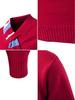 2025 Men's Plus Size Warm Christmas Knit Sweater: Thick Winter Casual Fashion Top