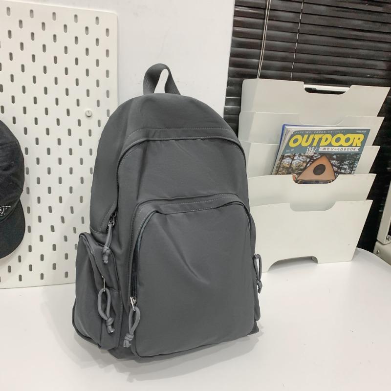 Simple and Large-capacity Backpack, New Fashion College Style Student Schoolbag, Junior High School Student Backpack