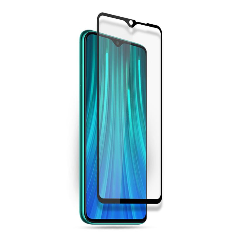 

MOCOLO Silk Print Full Coverage HD Tempered Glass Screen Protector for Xiaomi Redmi Note 8 Pro Type A