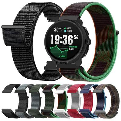 20mm 22mm Nylon Strap For SUUNTO RACE S/2 RUN OCEAN VERTICAL Bracelet For SUUNTO 3 Fitness/5/9 PEAK DLC Sports Loop Watch Bands