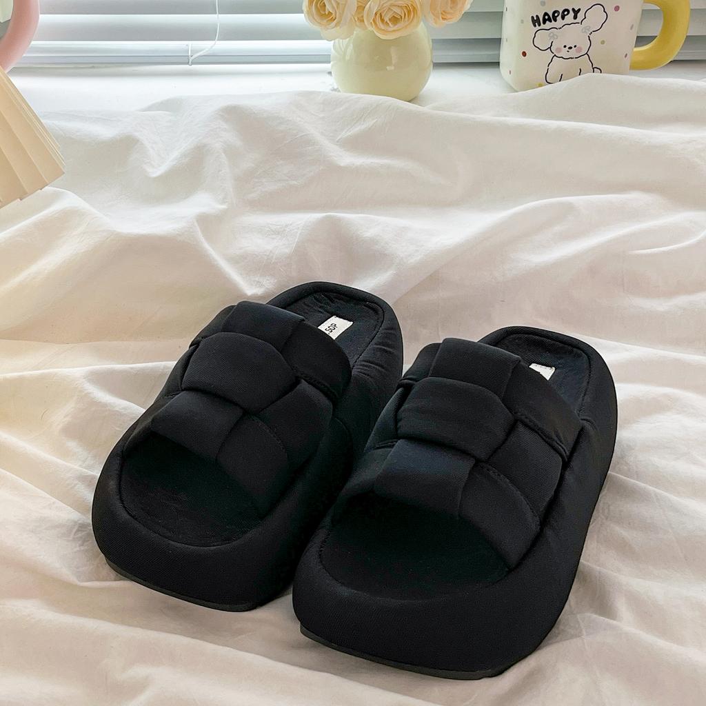 Fashion House Slippers Platform Rubber Flip Flops Flat Shoes Female Slipers Women Slides Hawaiian Soft 2025 Female Shoes Ladies' Slipper