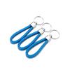 5Pcs/Pack PU Leather Braided Woven Rope Keychain DIY Bag Pendant Key Chain Holder Car Keyring Simple Multiuse Key Holder Gifts