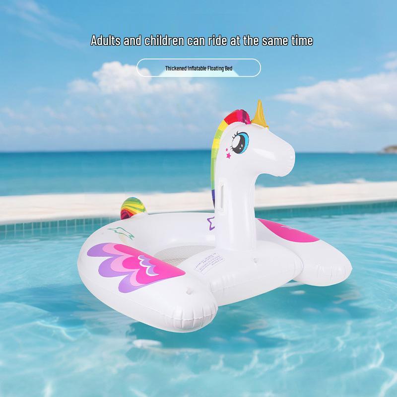 25th Anniversary Unicorn Inflatable Pool Float for Adults