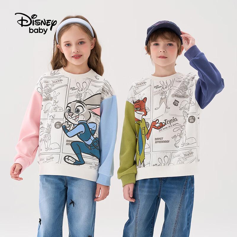 Disney Kids' Unisex Cartoon Pullover Sweatshirt