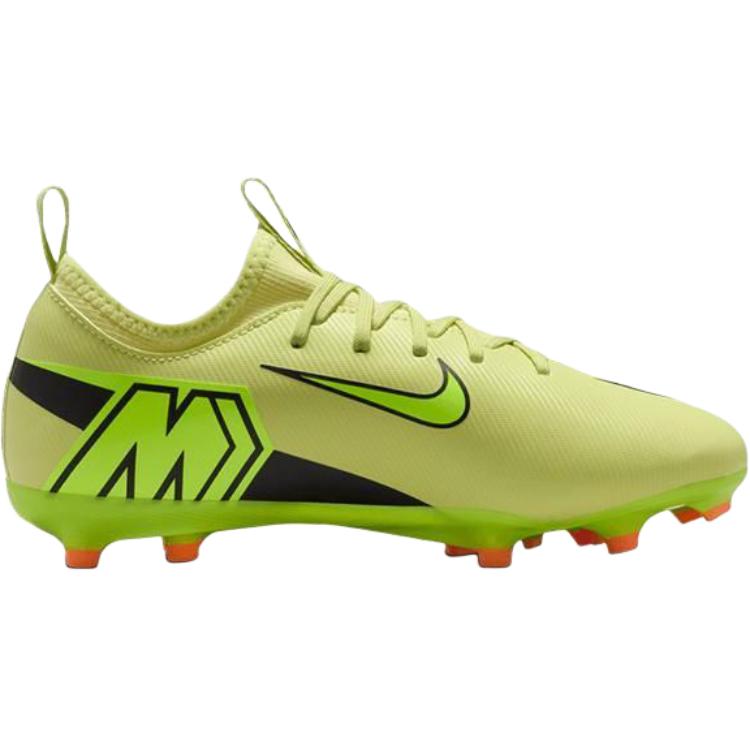 Nike Jr. Mercurial Vapor 16 Academy GS Limelight/Hyper Crimson/Volt Kids Cleats Yellow FQ8392-300