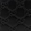 Gucci GG Embossed Leather Bifold Wallet In Black For Men Daily Use