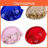 Vintage Ethnic Headwear With Polyester Fabric For Cultural Festival And Daily Use