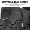 Dětská Motorkářská Ochranná Vesta Ochrana Motokros Body Armor Bunda Ochranné Chrániče Jízda Nákoleníky Moto Plná Ochrana Děti