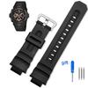 Cinturino per Orologio in Silicone di Grado Premium per Casio G-Shock AW-591/590/AWG-M100/101/G-7700/7710 Braccialetti Impermeabili