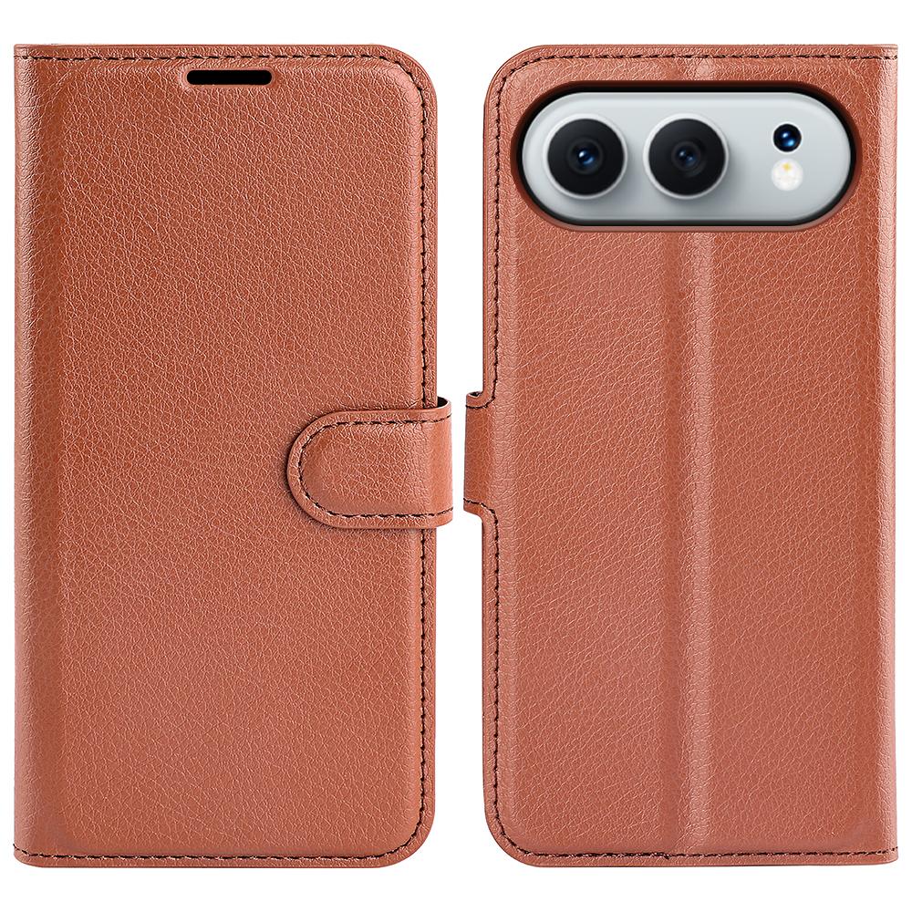 For Honor 500 5G Case Wallet Stand Litchi Texture Shockproof Leather Phone Cover