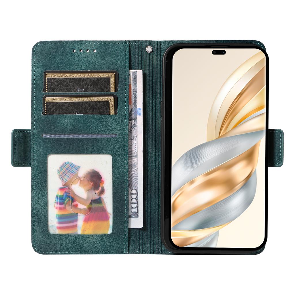 Leather Case for Honor Magic7 Lite 5G/X9c 5G/X60 Pro 5G Rhombus Starry Imprinted Phone Cover