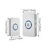 High Sound Long Range Doorbell Four Level Volume Adjustment Smart Doorbell  for Kid