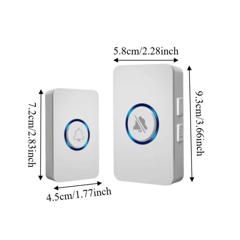 High Sound Long Range Doorbell Four Level Volume Adjustment Smart Doorbell for Kid