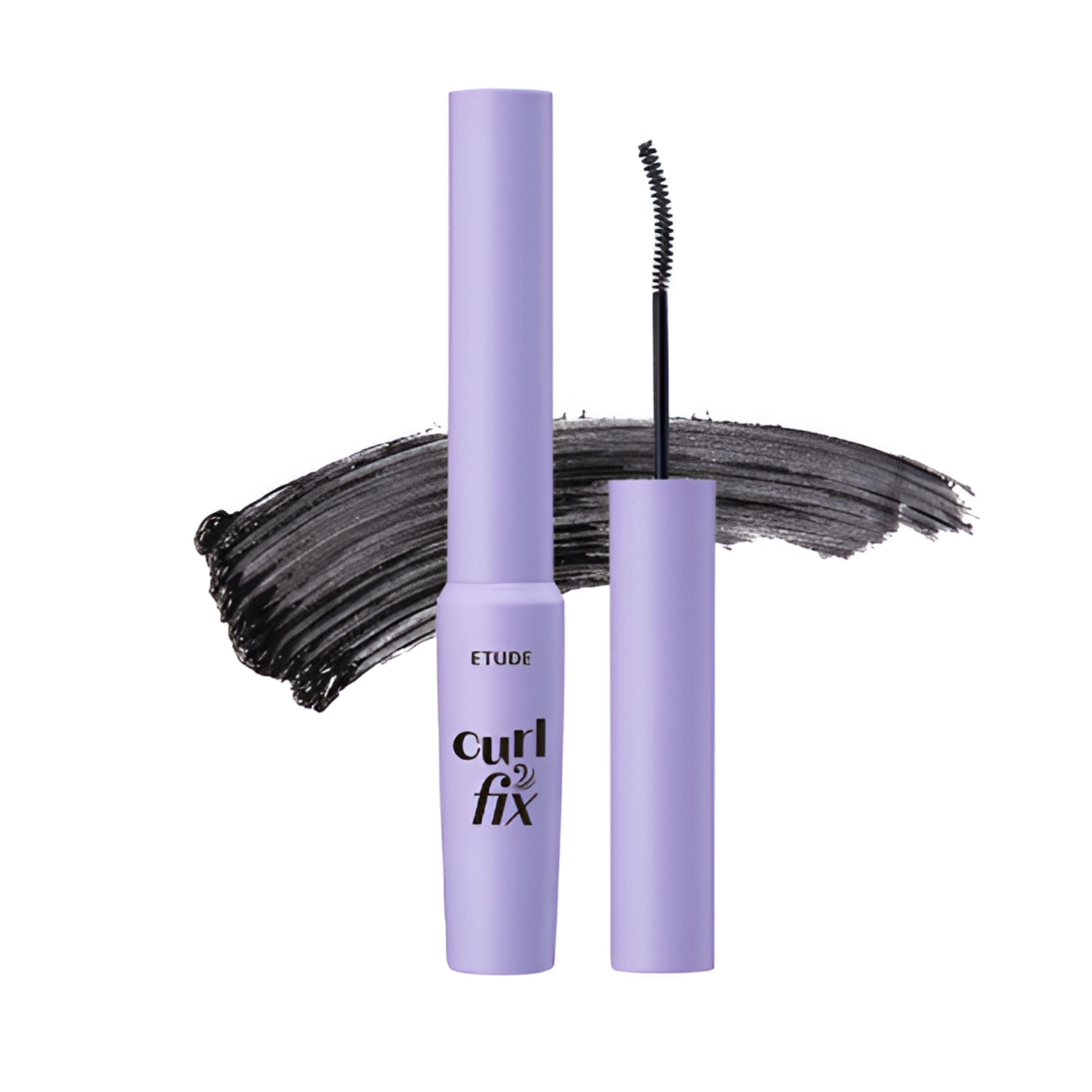 ETUDE Curl Fix Skinny Mascara 1+1 Set (3g + 3g) 01 Black