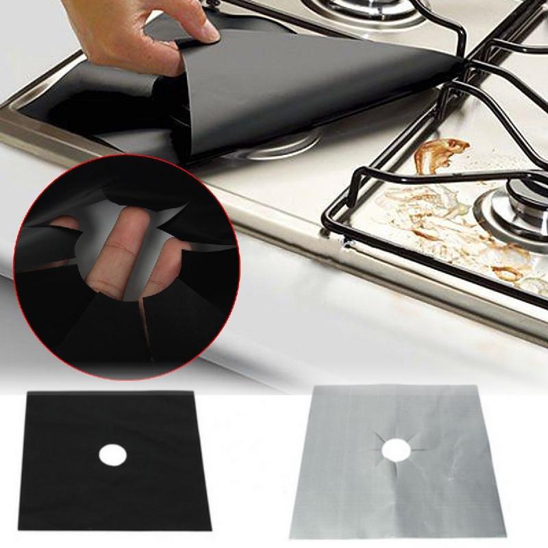 Gas Protector Stove Mats Reusable And Heatresistant For Clean And Kitchens Tidy