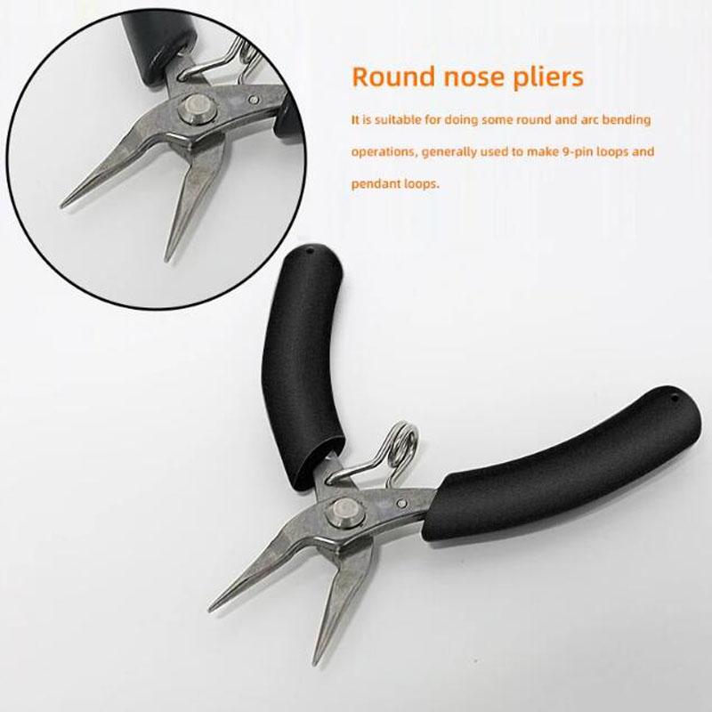 Mini Needle Nose Pliers Jewelry Accessories/Small Portable/DIY Making/Multi Shapes/Cutter Pliers For Handmade DIY Tools