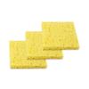 Soldering Sponge 5pcs for Solder Iron Tip Welding Cleaning Sponge Yellow