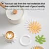 Daisy Shape Silicone Coaster Kitchen Table Heat Resistant Anti-scalding Mat Cup Tableware Placemat Table Decoration